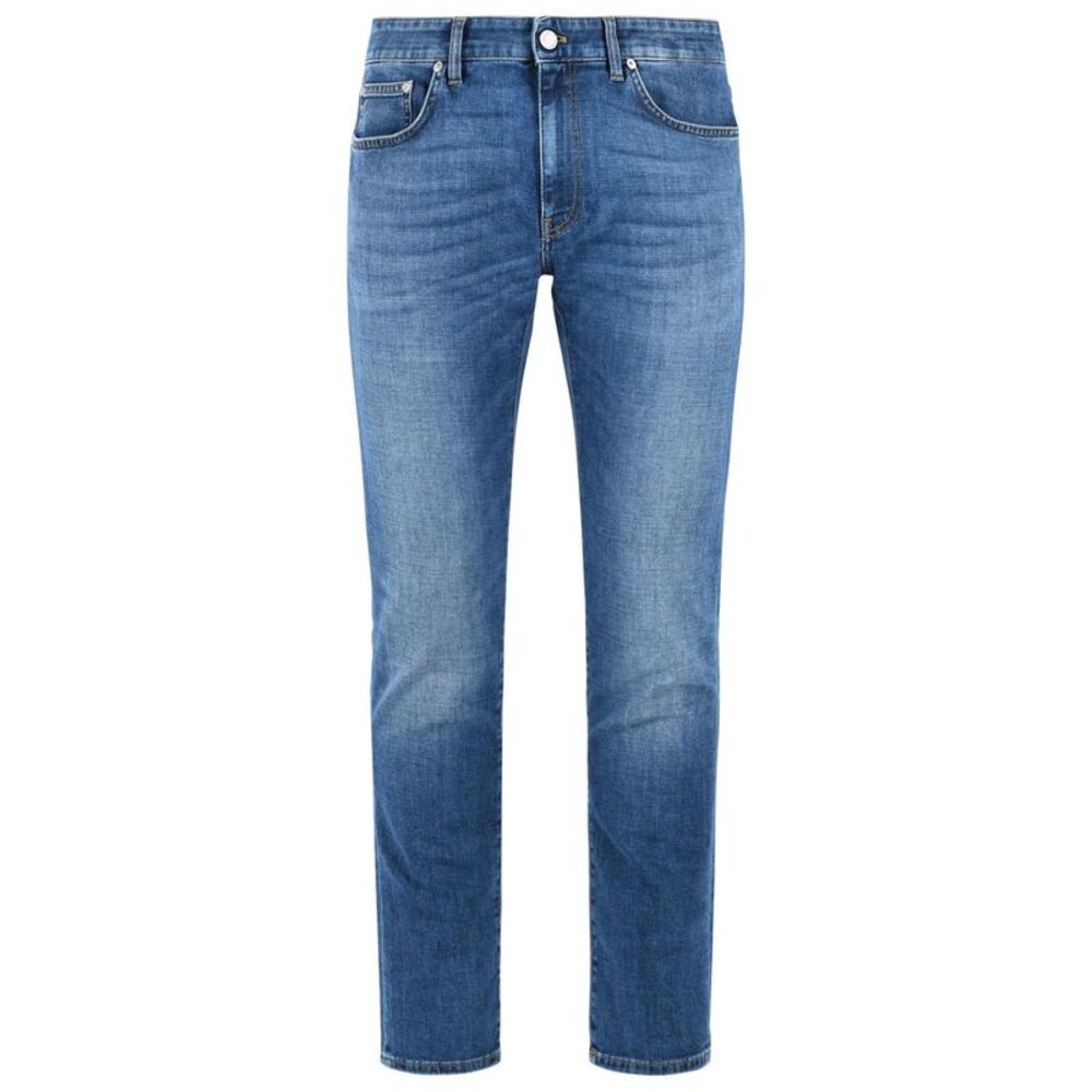 Pt05 'Swing' Blue Stretch Denim Jeans Men